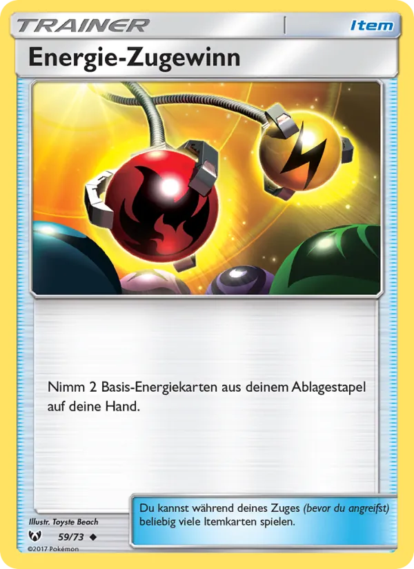 Energie-Zugewinn 59/73