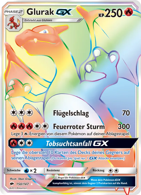 Glurak GX 150/147