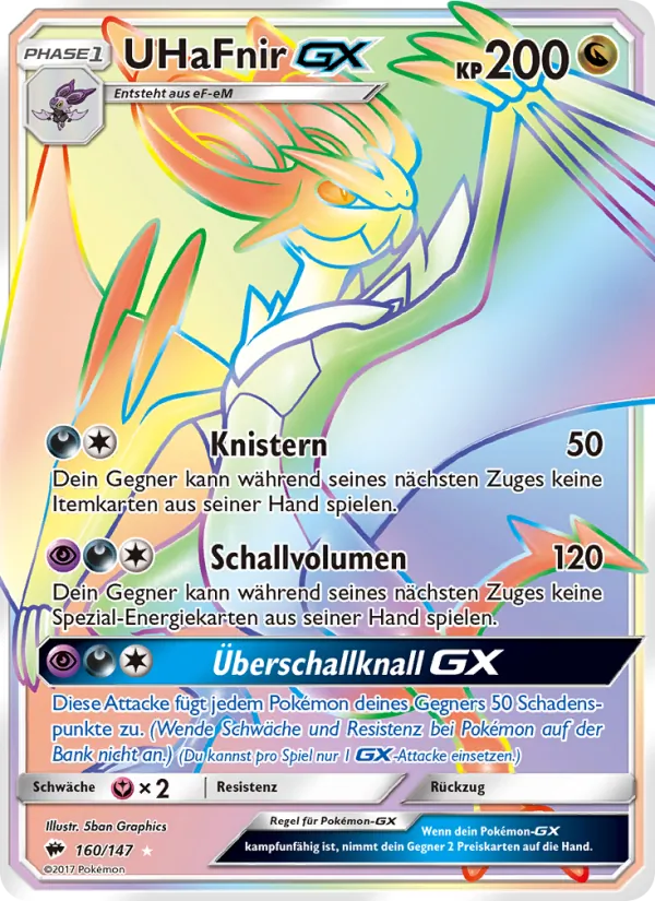 UHaFnir GX 160/147