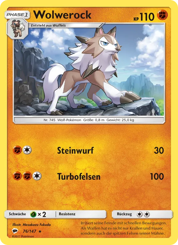 Wolwerock 76/147
