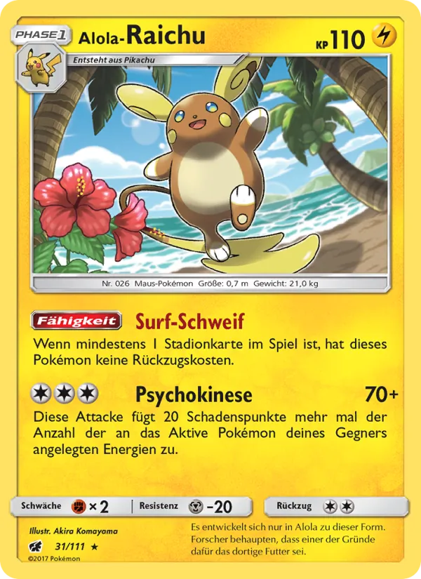 Alola-Raichu 31/111