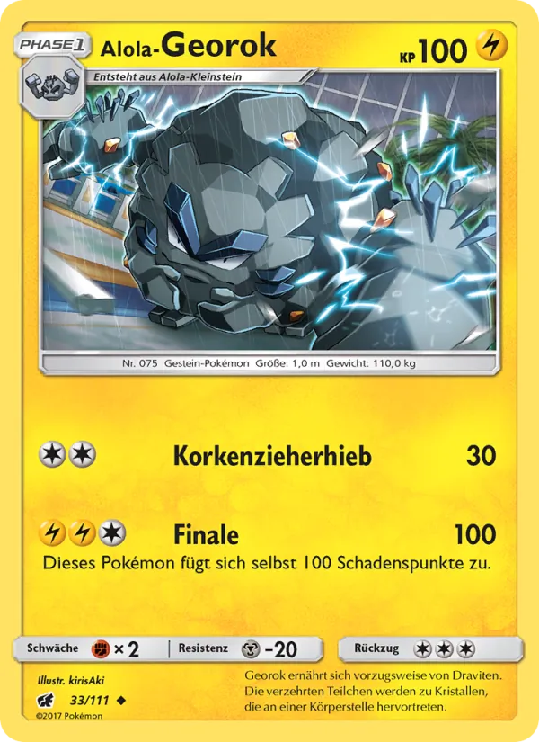 Alola-Georok 33/111