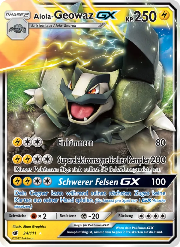 Alola-Geowaz GX 34/111