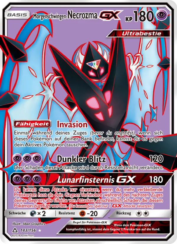 Morgenschwingen-Necrozma GX 143/156