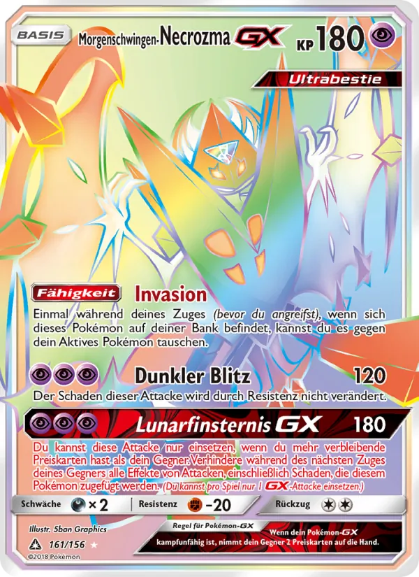 Morgenschwingen-Necrozma GX 161/156