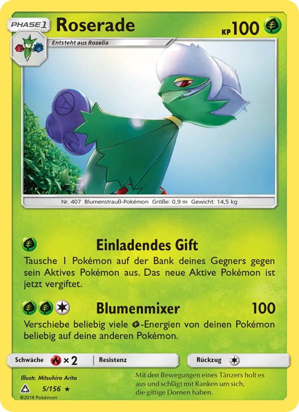 Roserade 5/156