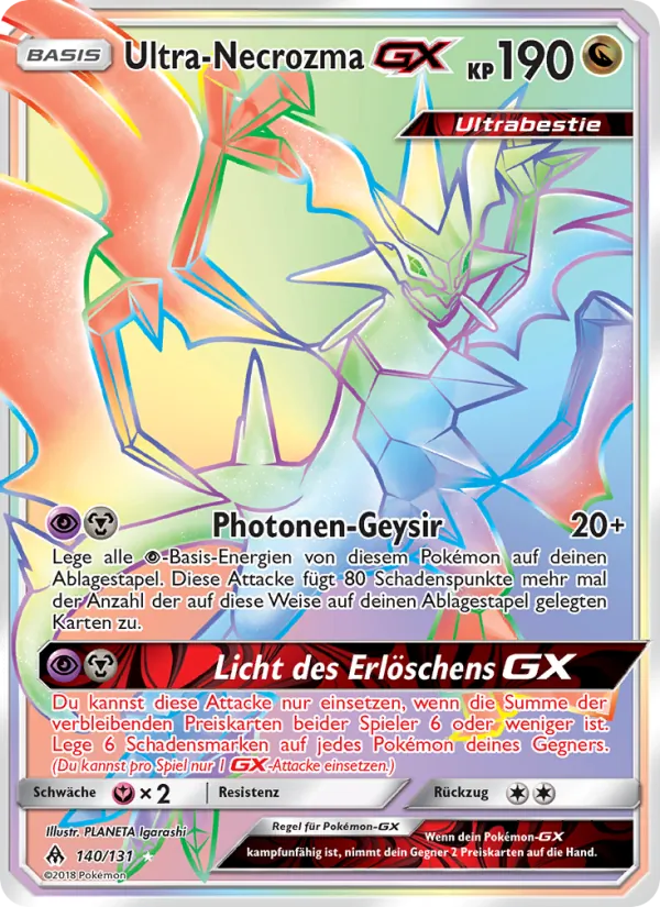 Ultra-Necrozma GX 140/131