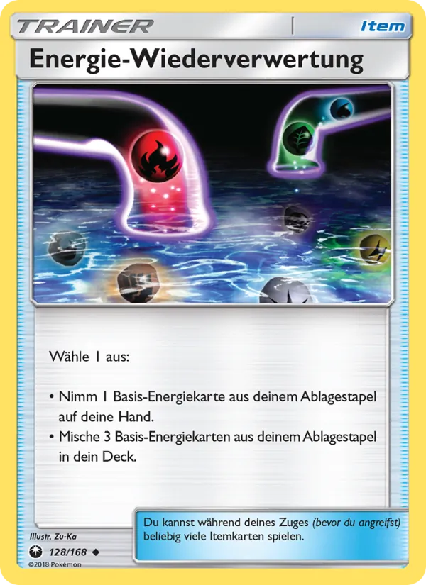 Energie-Wiederverwertung 128/168