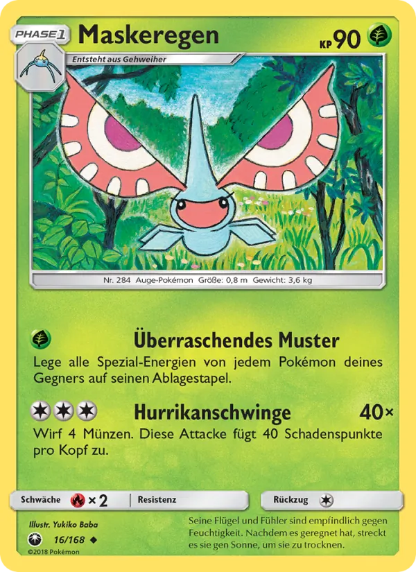 Maskeregen 16/168