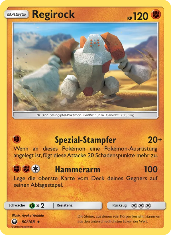 Regirock 80/168