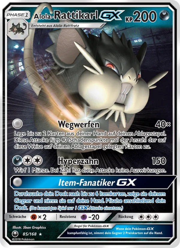 Alola-Rattikarl GX 85/168