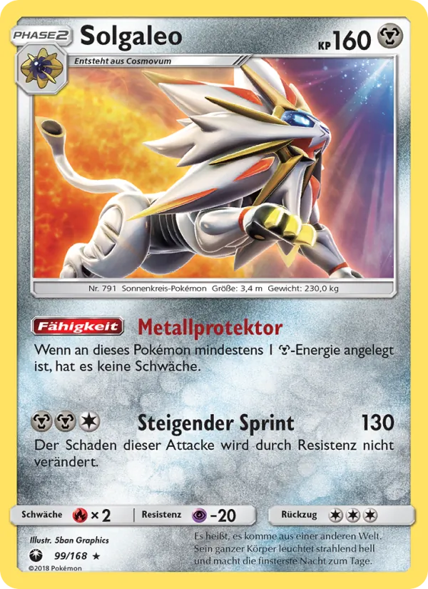 Solgaleo 99/168
