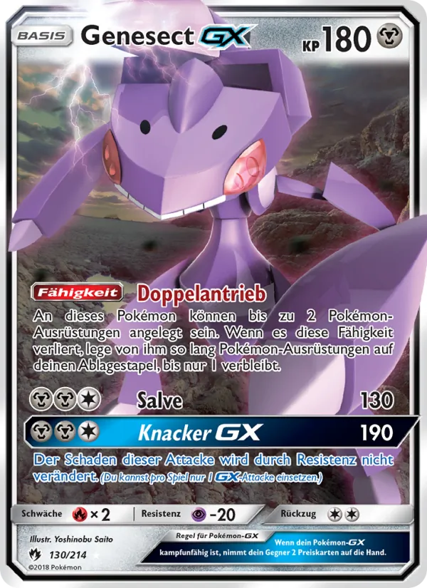 Genesect GX 130/214
