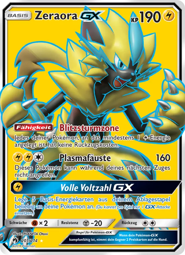 Zeraora GX 201/214