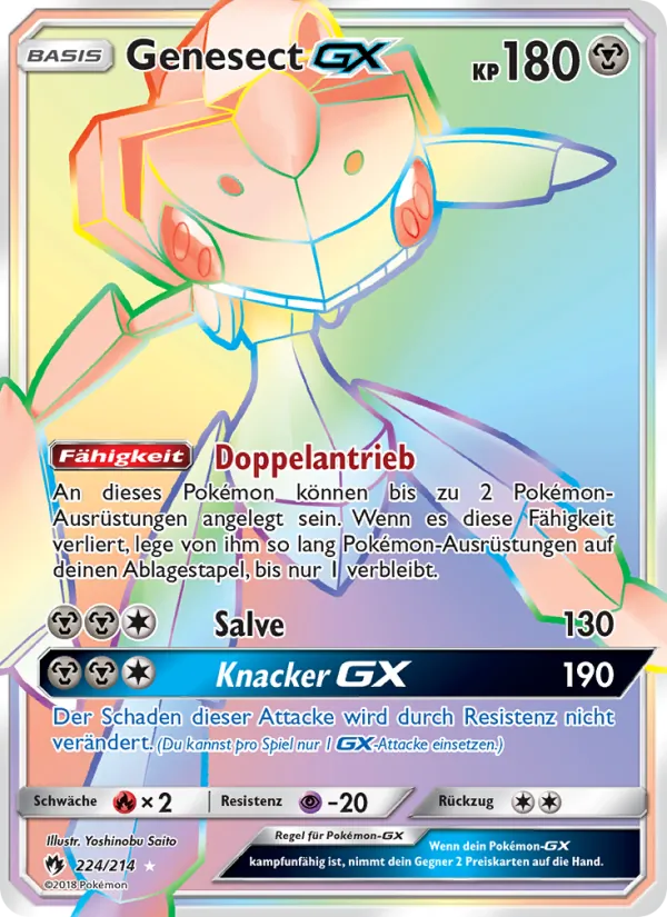 Genesect GX 224/214
