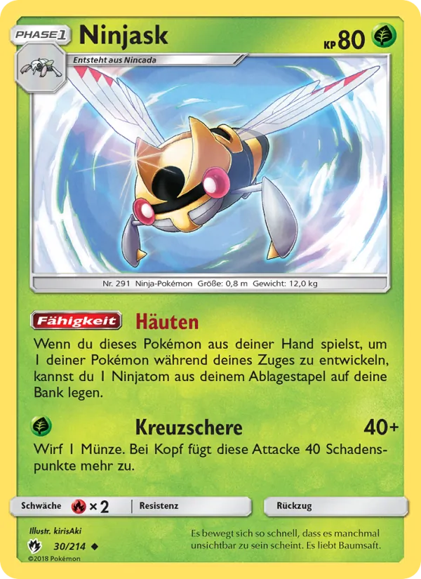 Ninjask 30/214