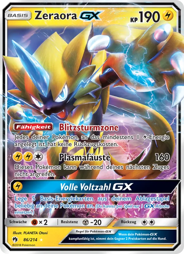 Zeraora GX 86/214