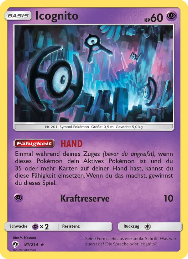 Icognito 91/214