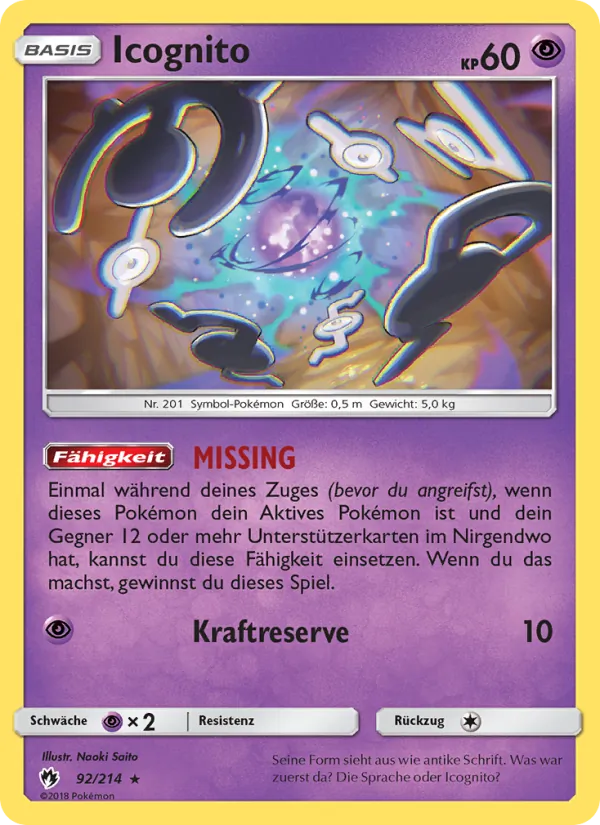 Icognito 92/214