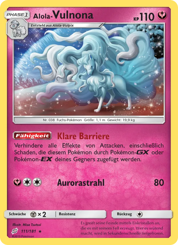 Alola Vulnona 111/181