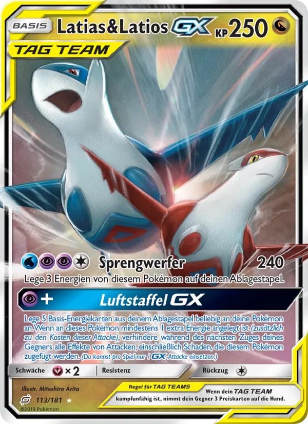 Latias & Latios GX 113/181