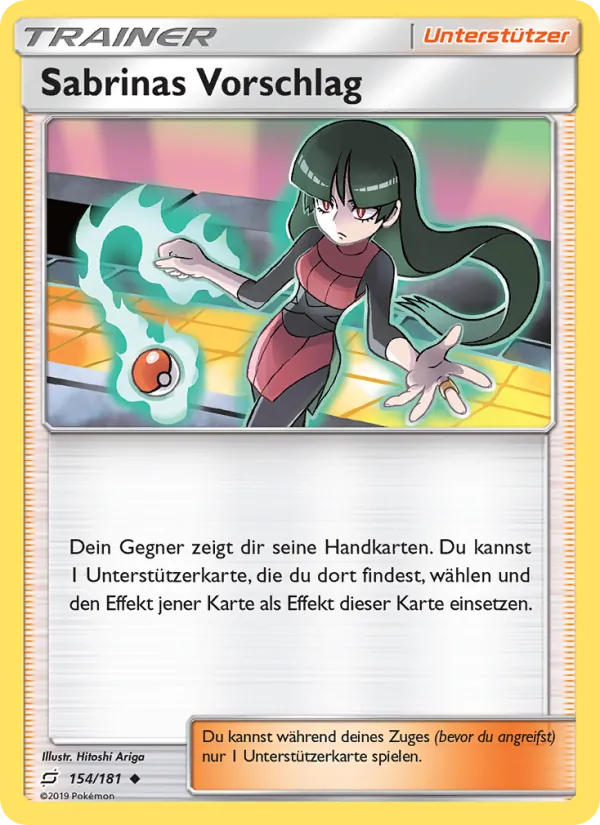 Sabrinas Vorschlag 154/181