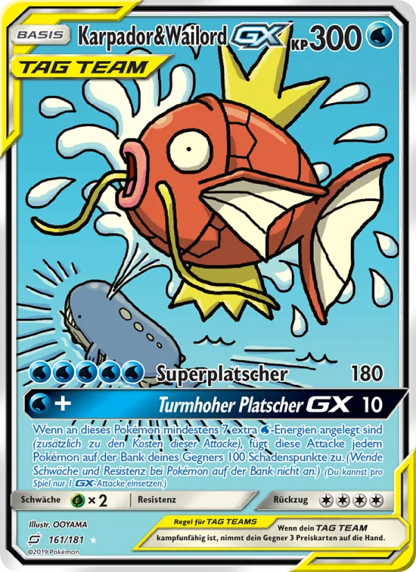 Karpador & Wailord GX 161/181