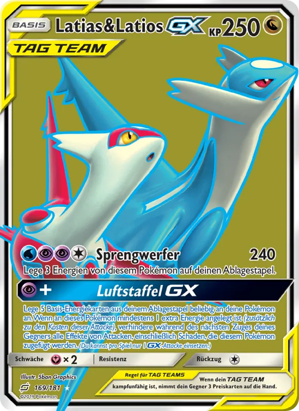 Latias & Latios GX 169/181