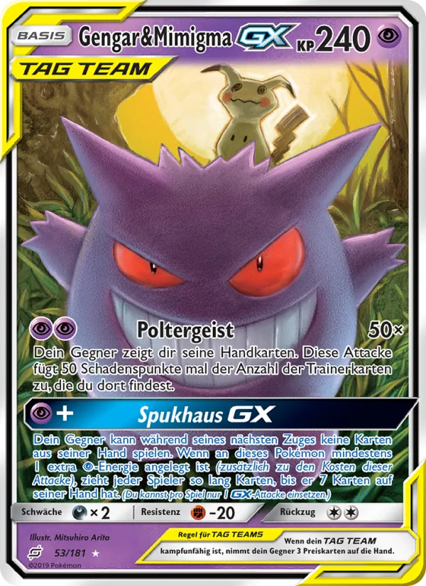 Gengar & Mimigma GX 53/181