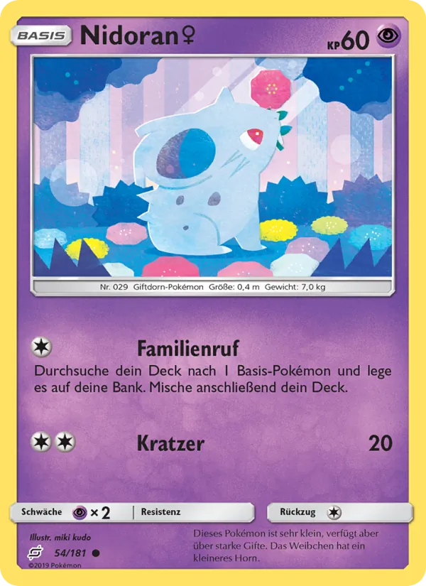 Nidoran♀ 54/181
