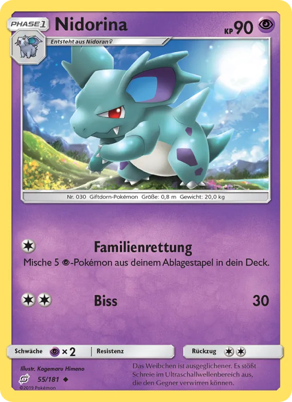 Nidorina 55/181