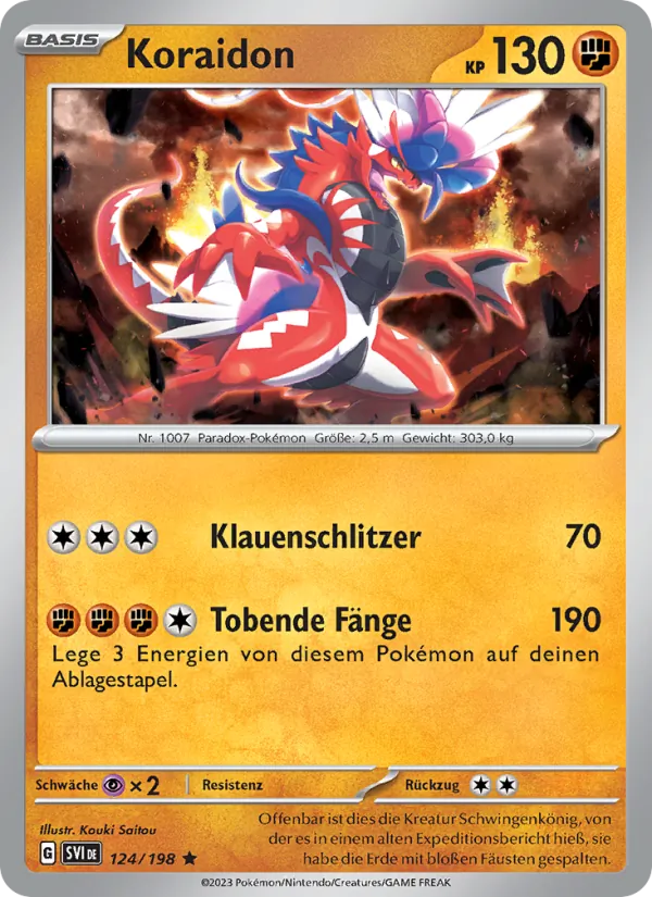 Koraidon 124/198