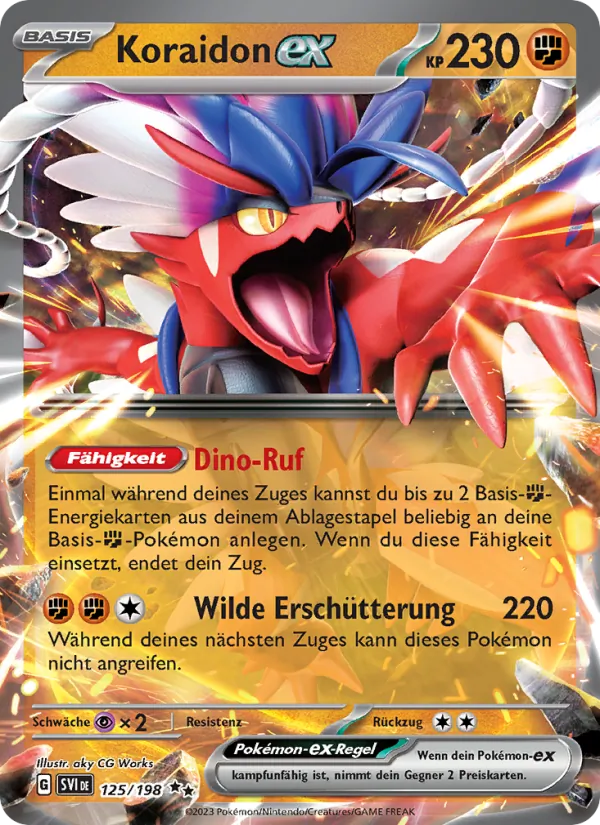 Koraidon-ex 125/198
