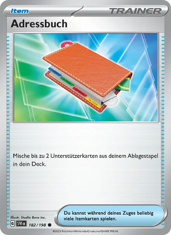 Adressbuch 182/198