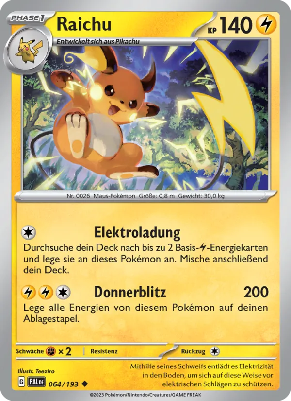 Raichu 064/193