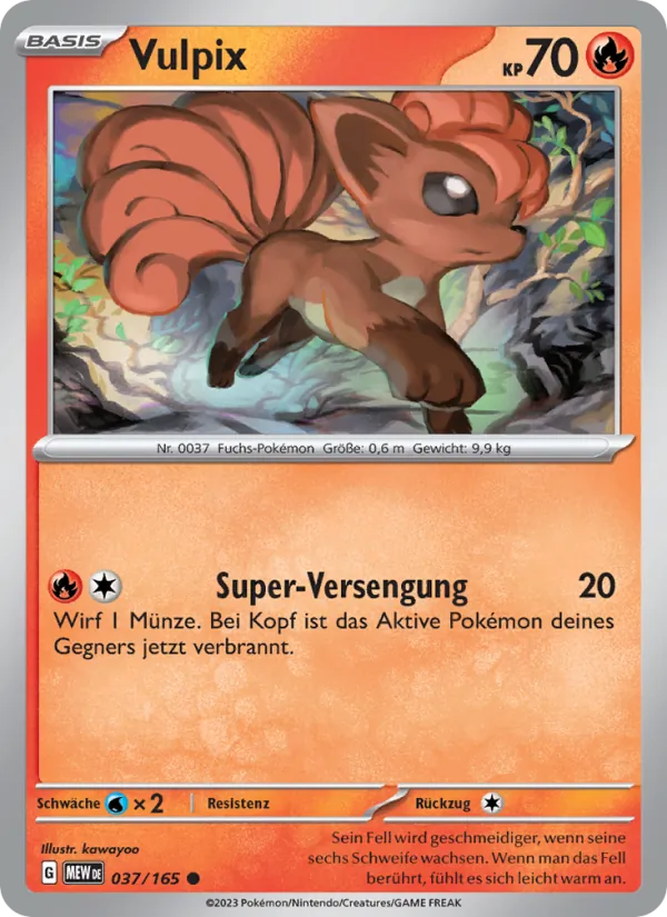Vulpix 037/165