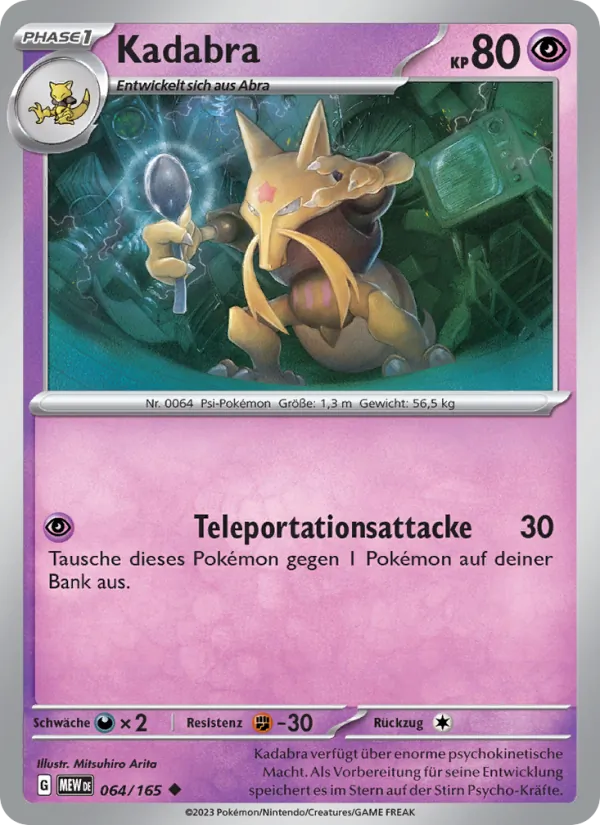 Kadabra 064/165