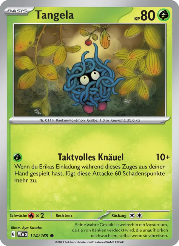 Tangela 114/165
