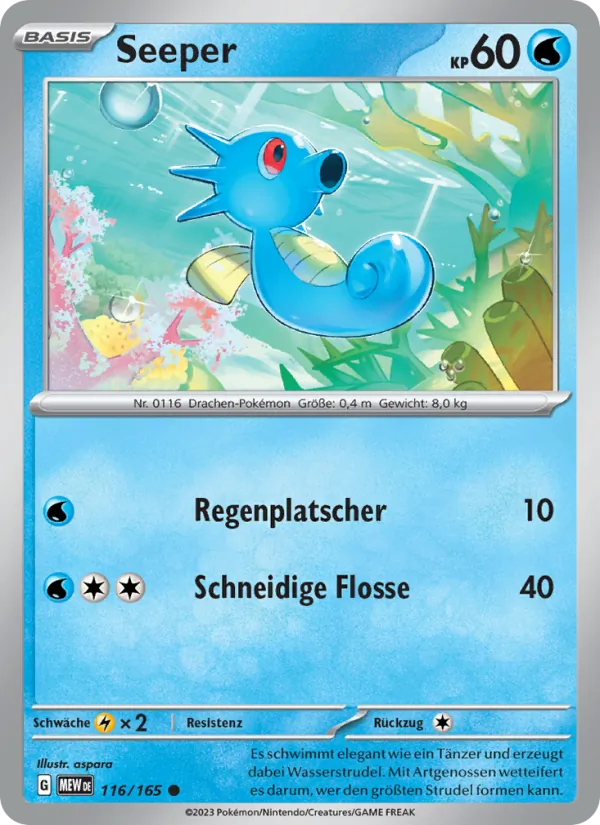 Seeper 116/165