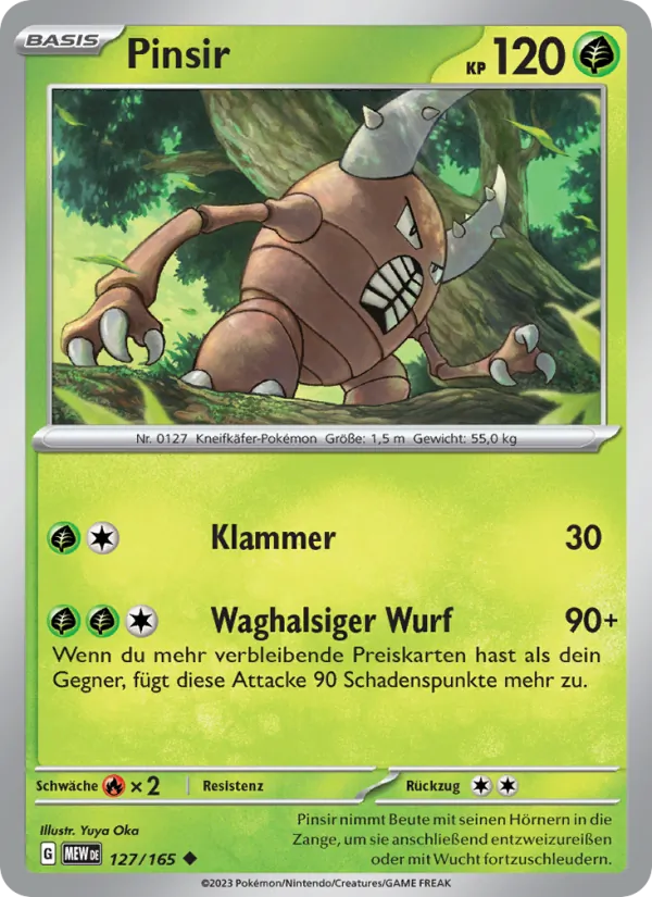 Pinsir 127/165