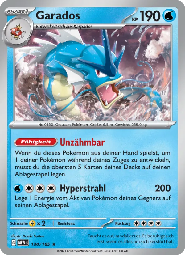 Garados 130/165