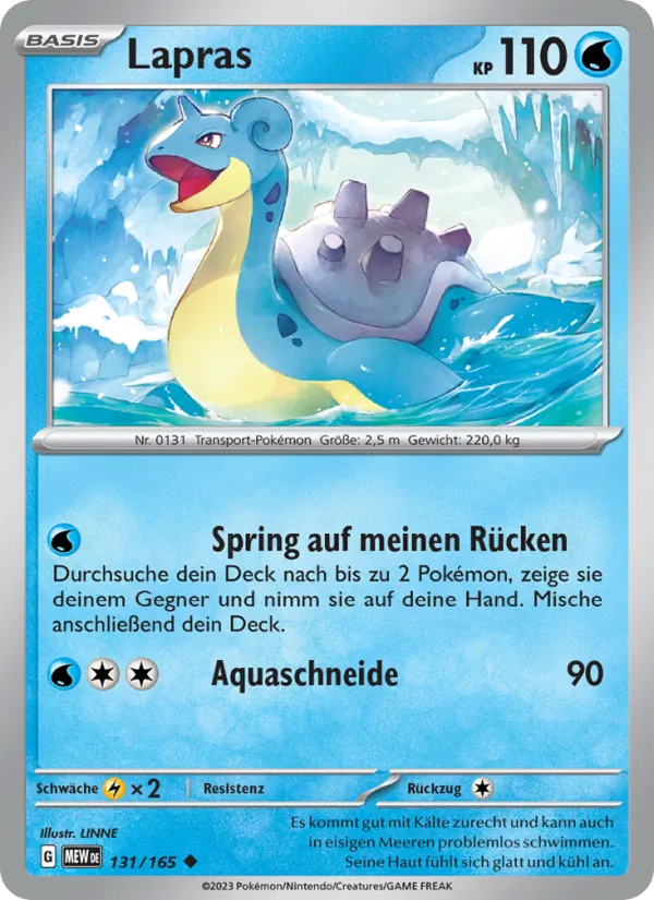 Lapras 131/165