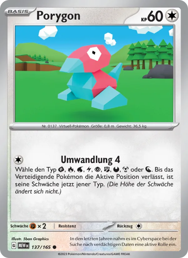 Porygon 137/165