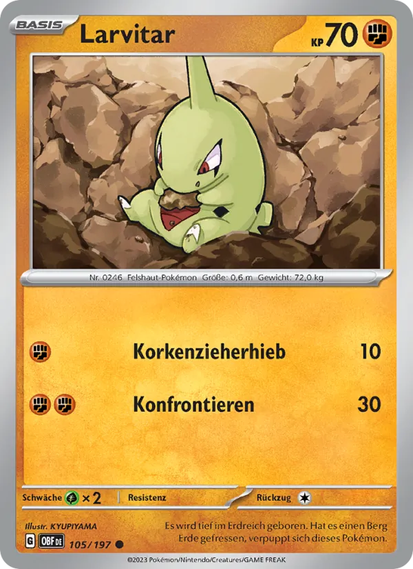 Larvitar 105/197