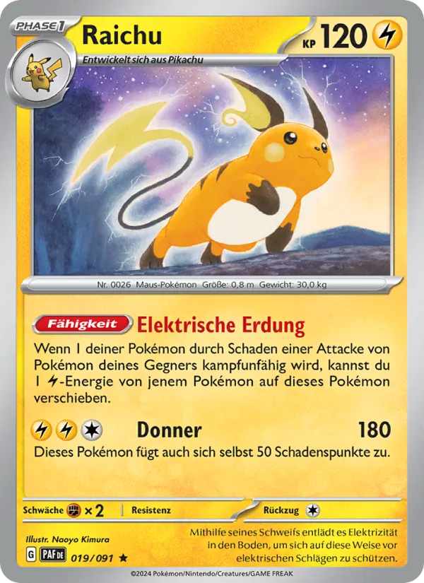 Raichu 019/091