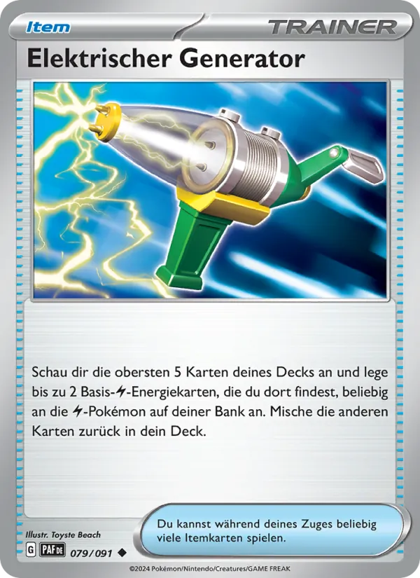 Elektrischer Generator 079/091