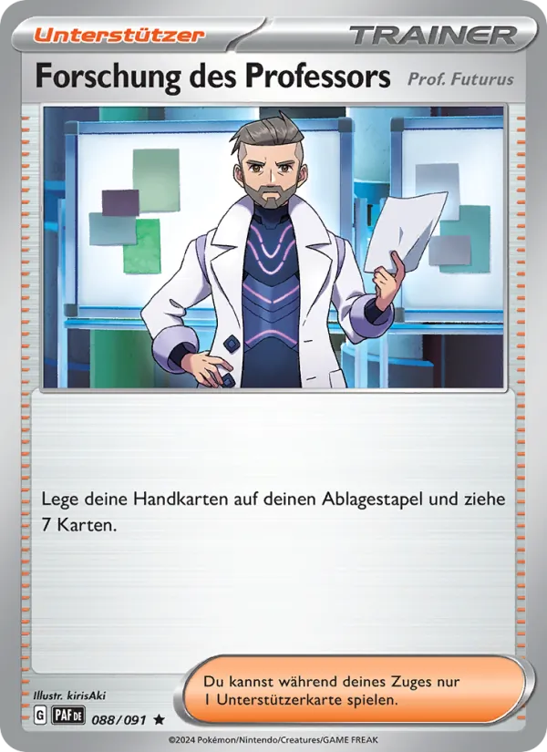 Forschung des Professors 088/091
