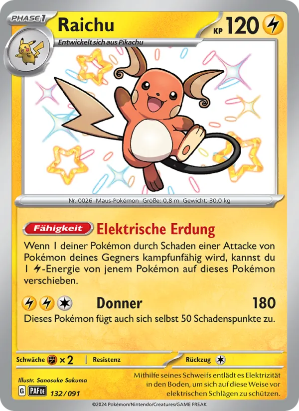 Raichu 132/091