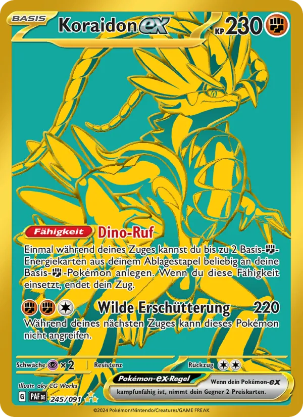 Koraidon-ex 245/091