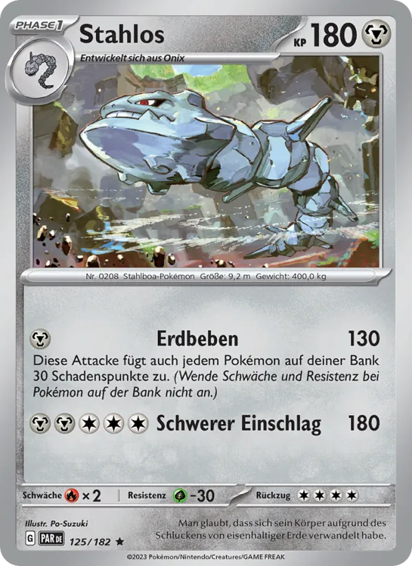 Stahlos 125/182
